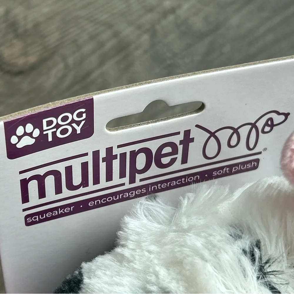 NWT Multipet Swingin’ Slevins Dog Toy